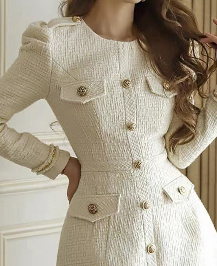 Roma Italian Tweed Dress