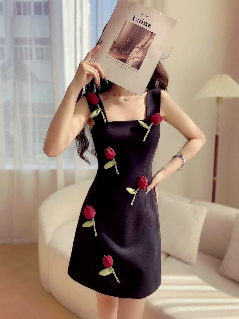 Sicilian Rose Garden Dress