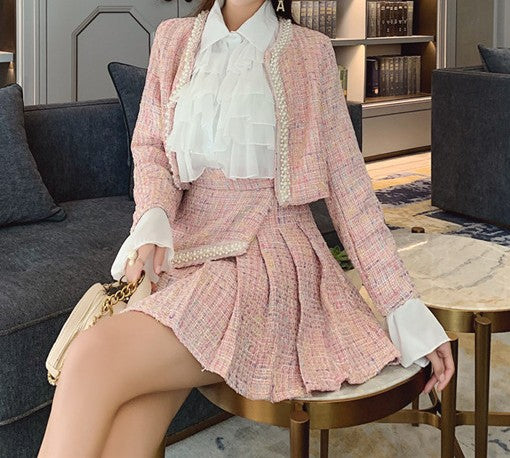Stacey Tweed 3 Piece Set