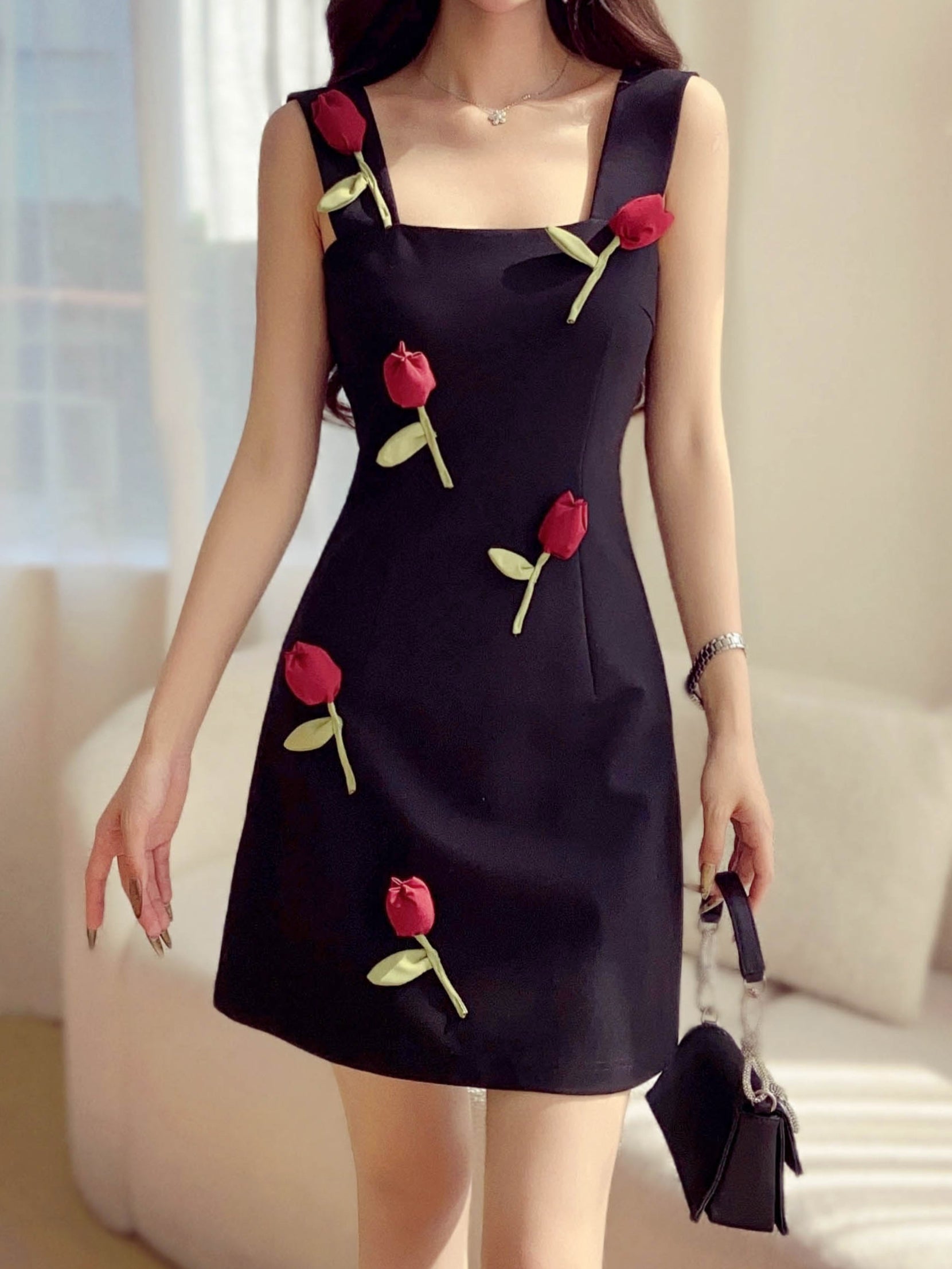Sicilian Rose Garden Dress