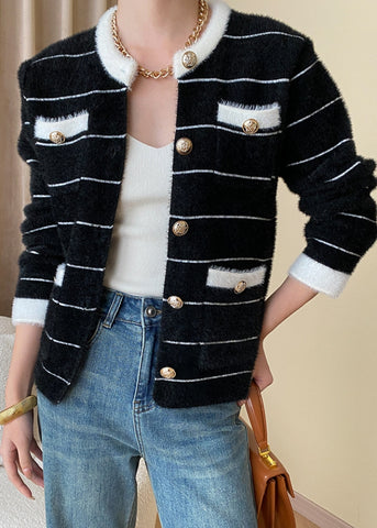 Malibu Knit Cardigan Snow