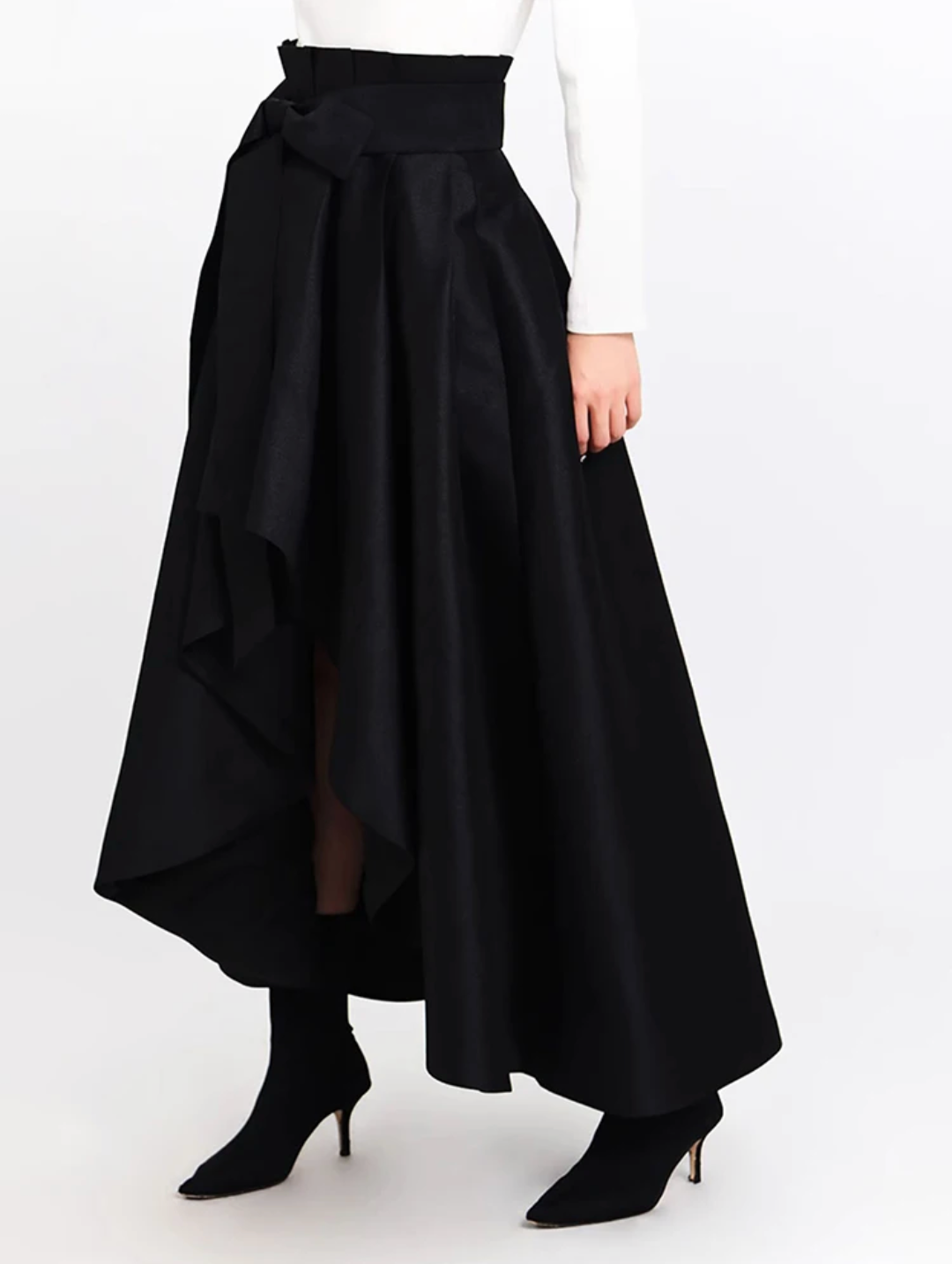 Miracle Cascading Skirt Black