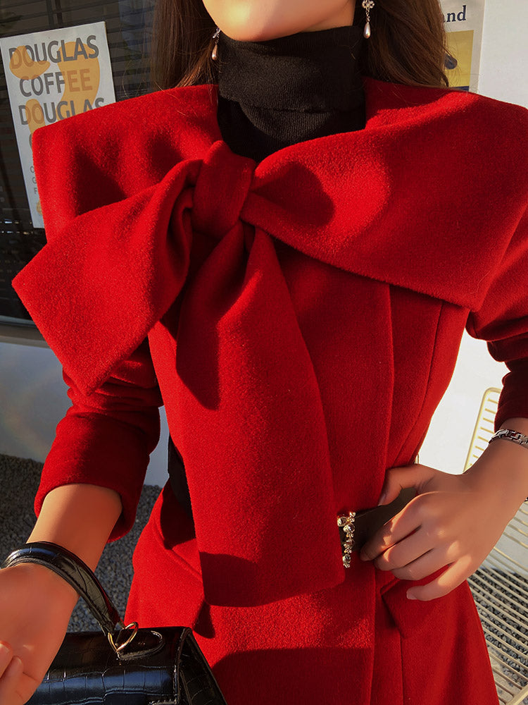 Magnolia Rose Bow Coat