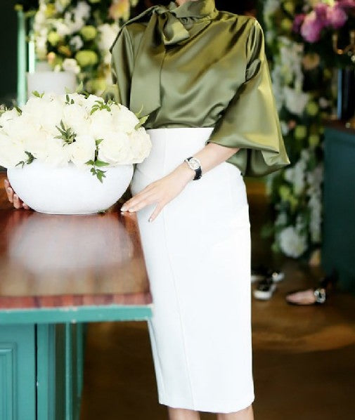 May Queen Silk Blouse