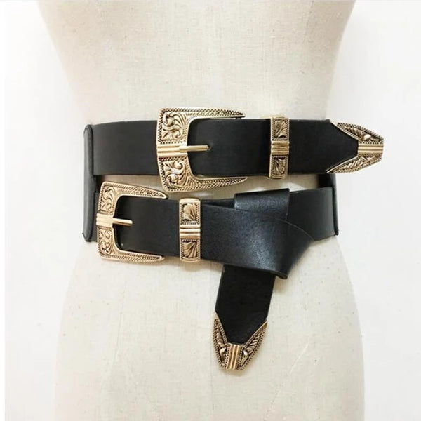 Milano Double Buckle Belt