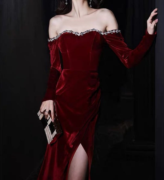 Velvet Muse Dress | Cinderellascloset