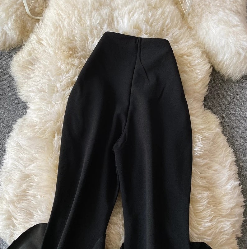 Kennedy Ruffled Flare Pants