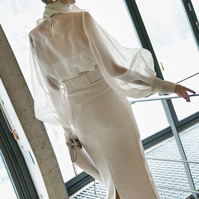 Yulene Gauze Blouse