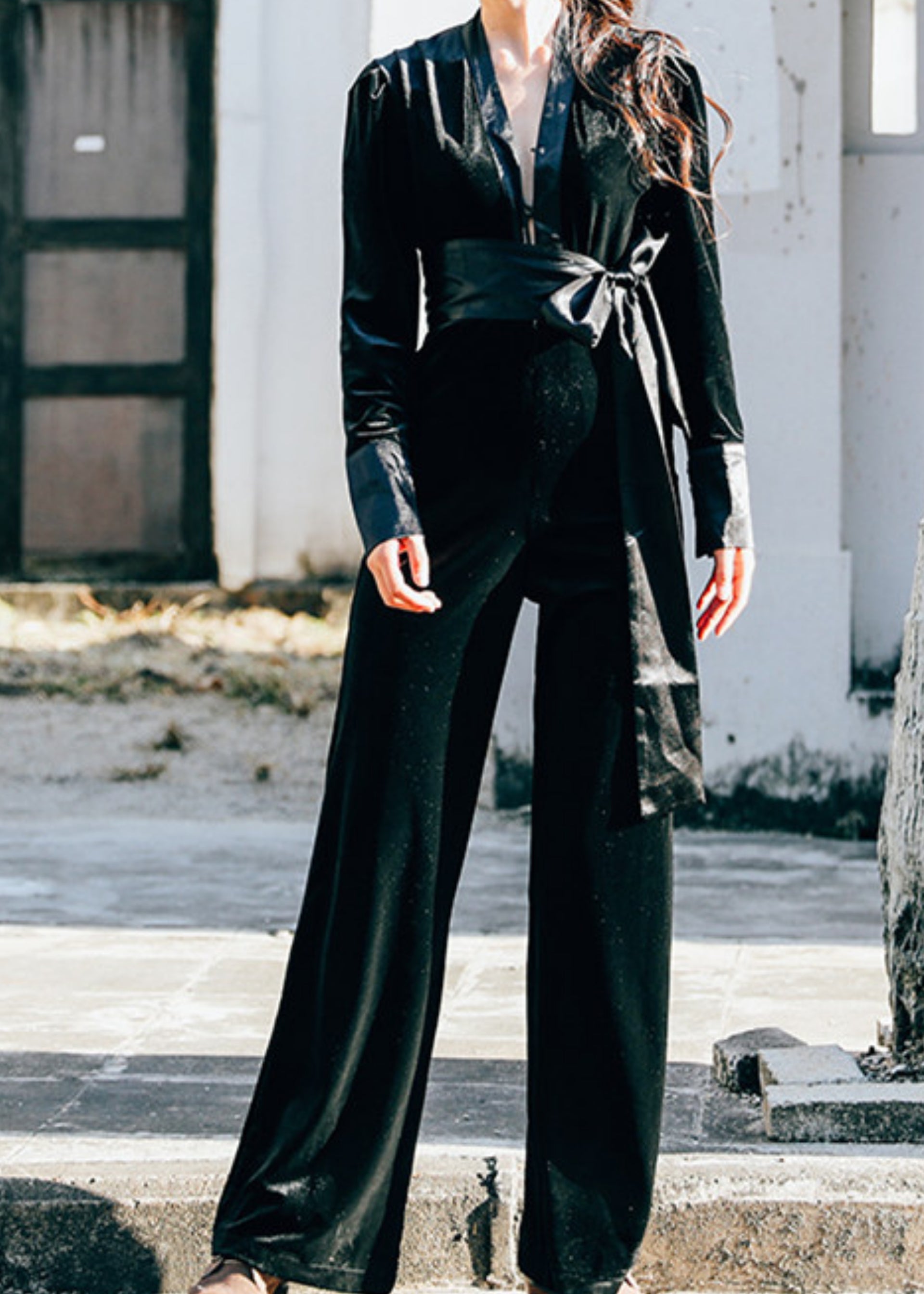 Natasha Velvet Jumpsuit