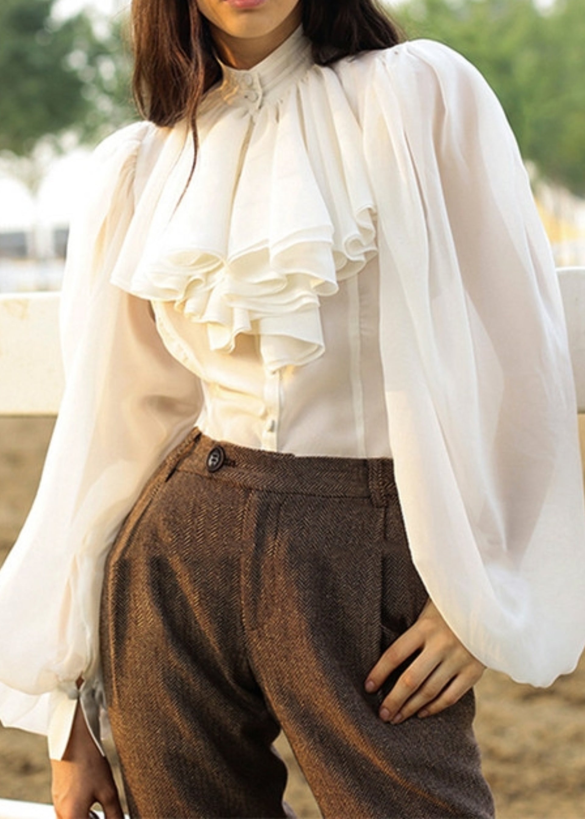 Nyla Chiffon Blouse