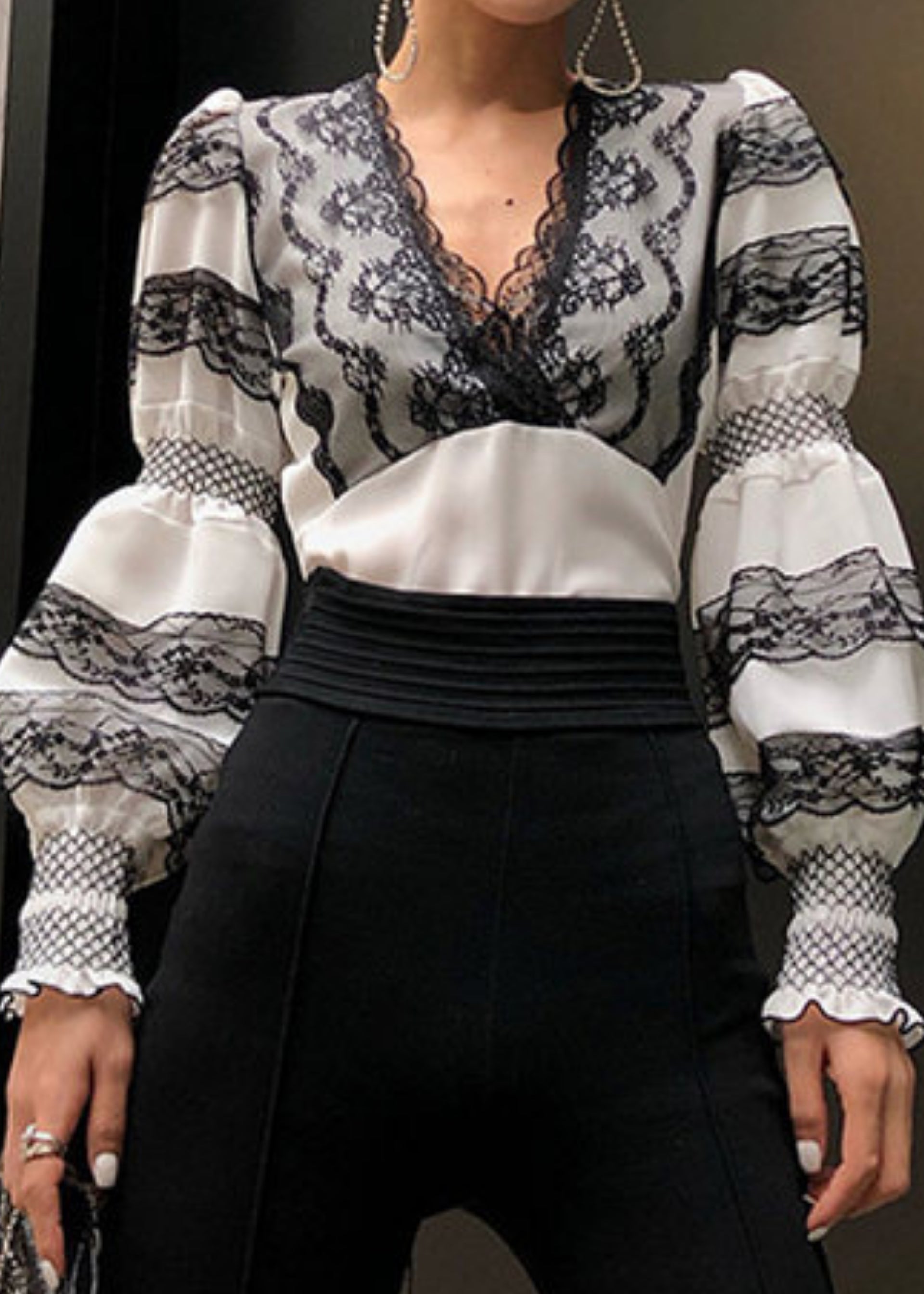 Krisa Lace Blouse