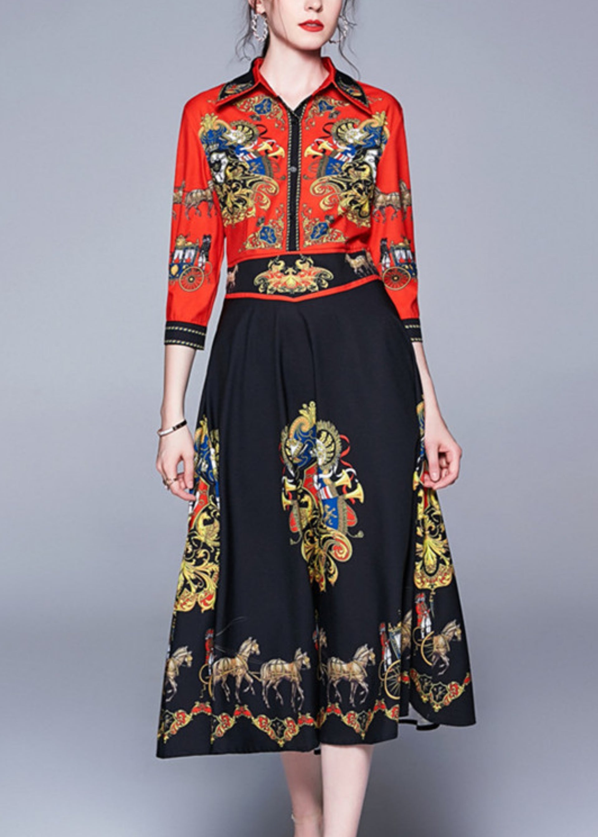 Venetian Fire Dress