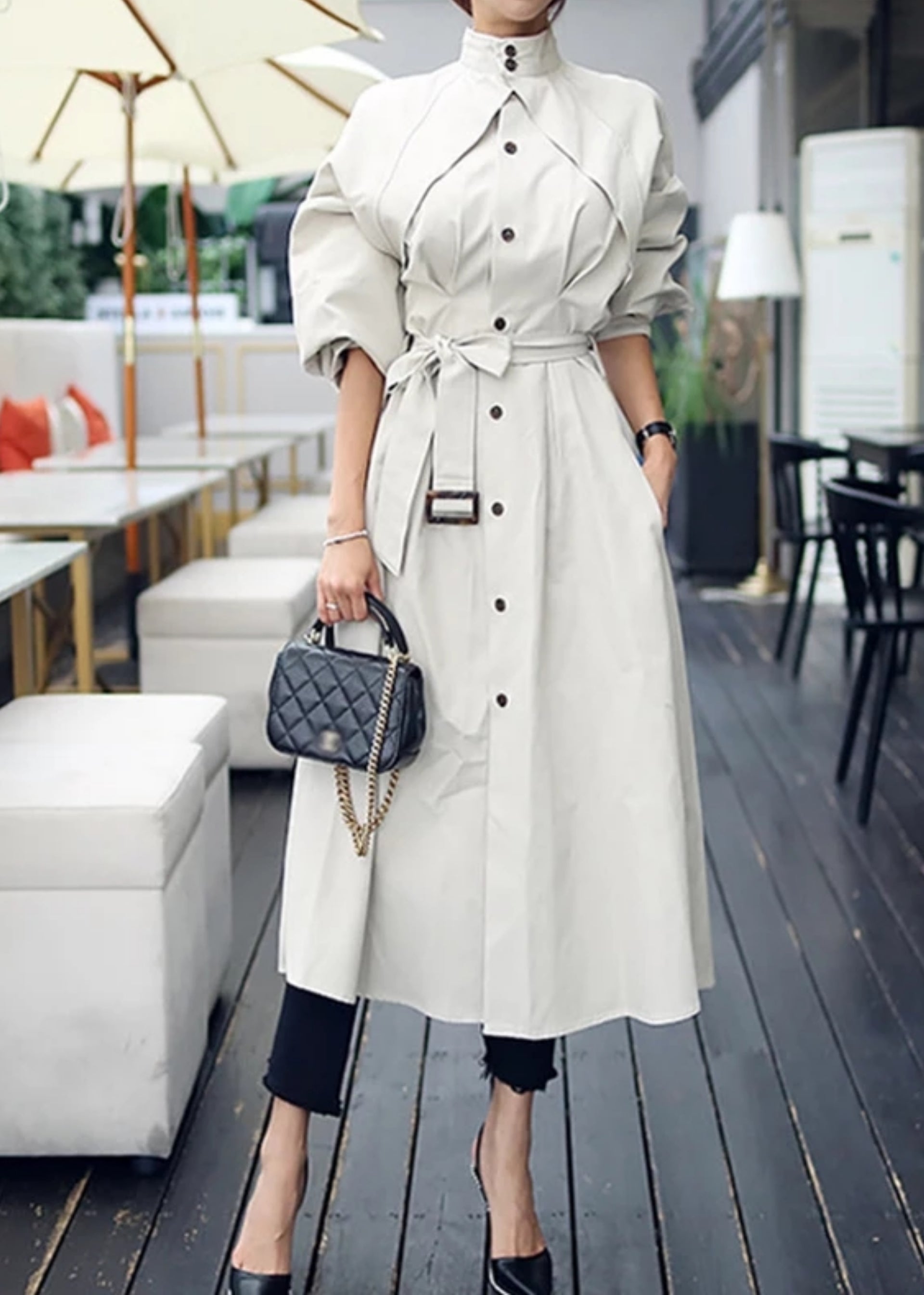 Donna Wind Coat