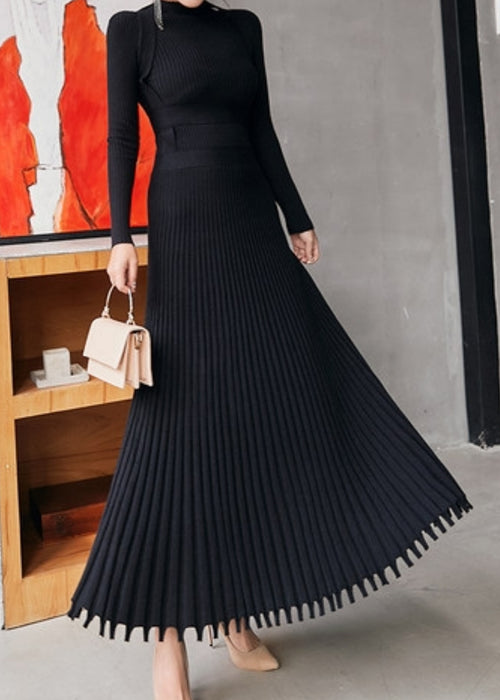 Hessa Knit Dress Black