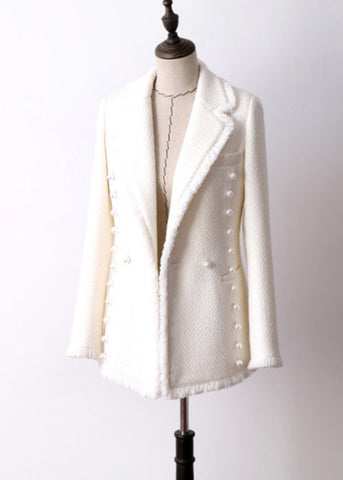 Yasmine Italian Tweed Coat