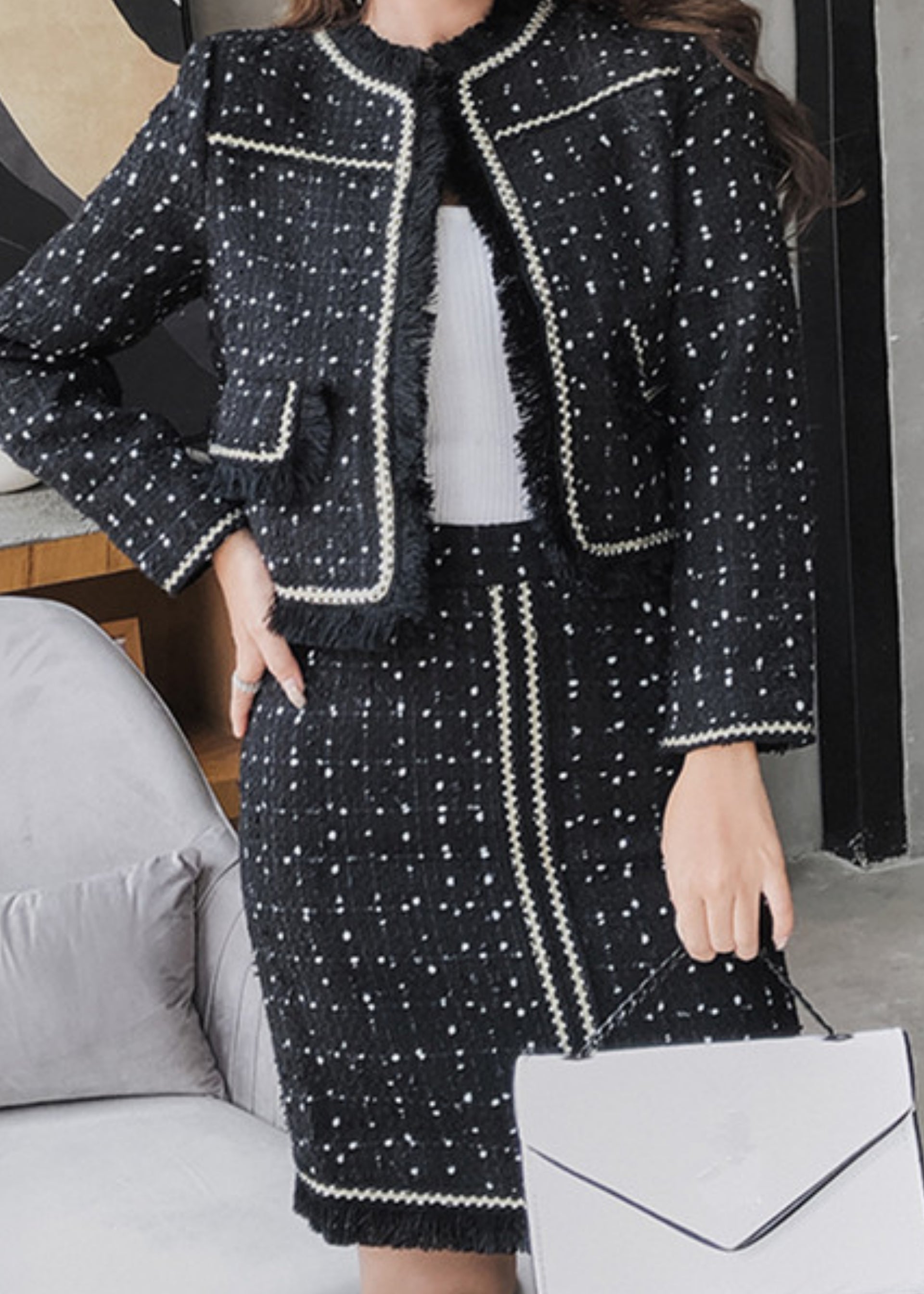 Vinca Tweed Set