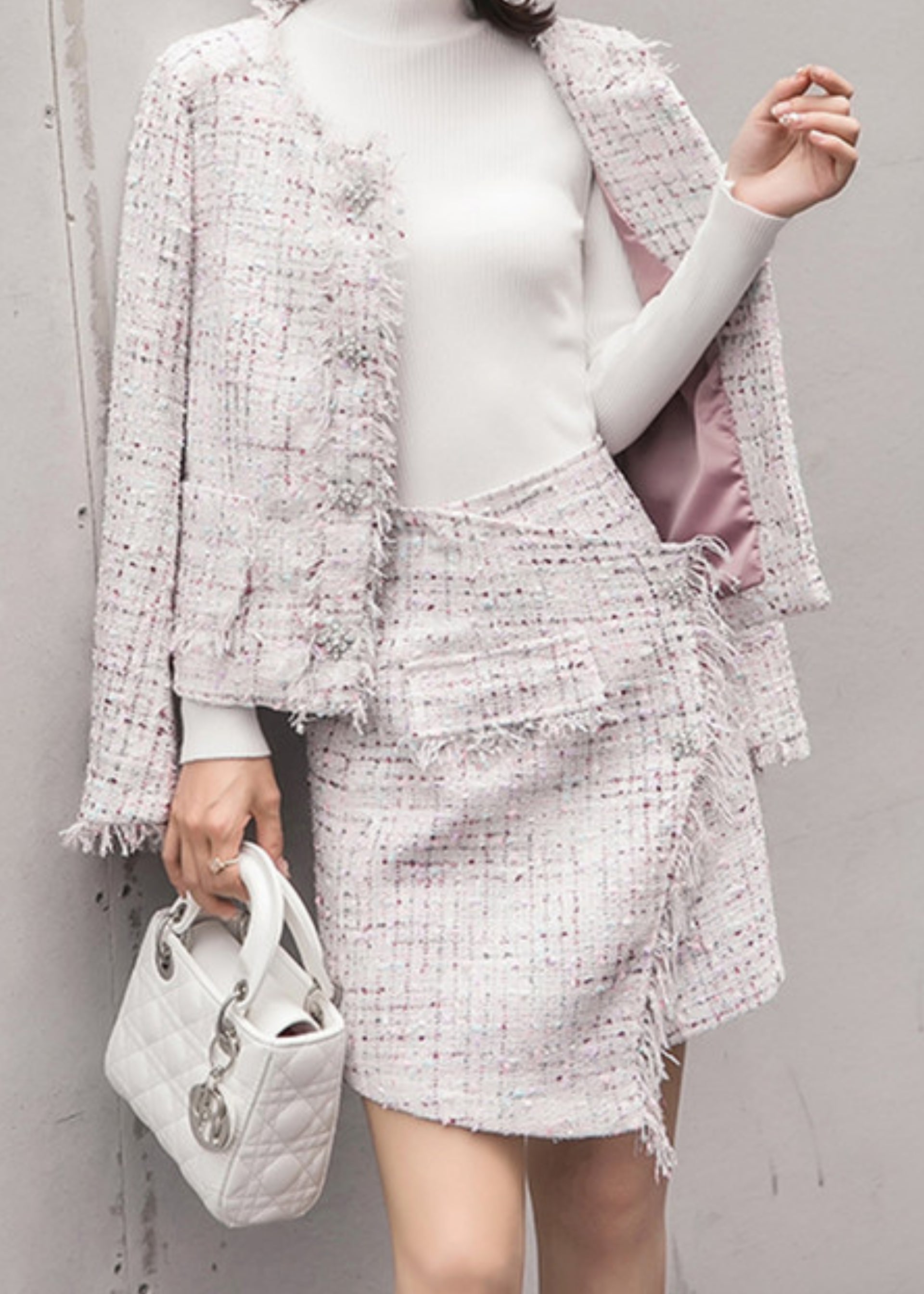 Della Tweed Set