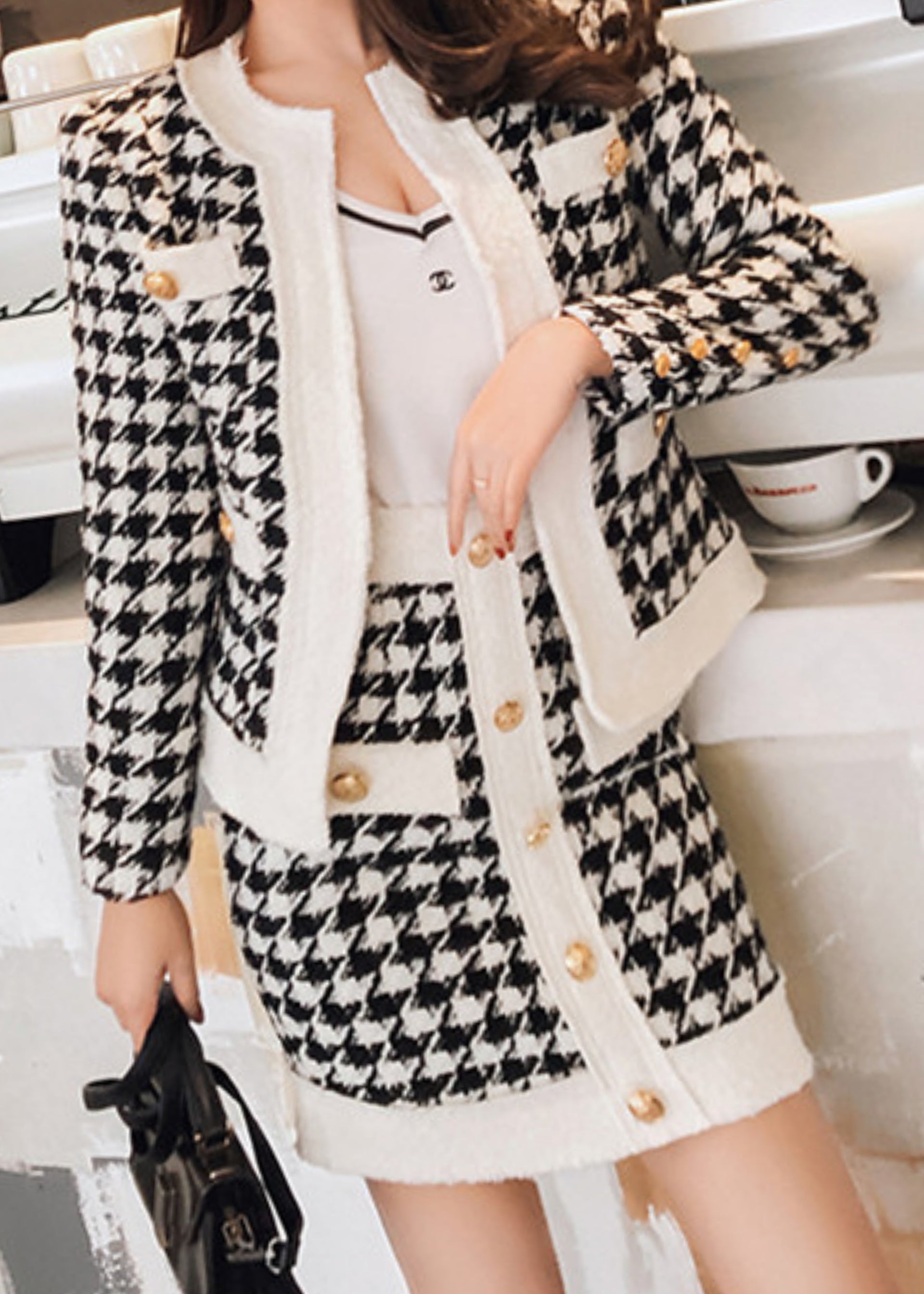 Shining Tweed Set