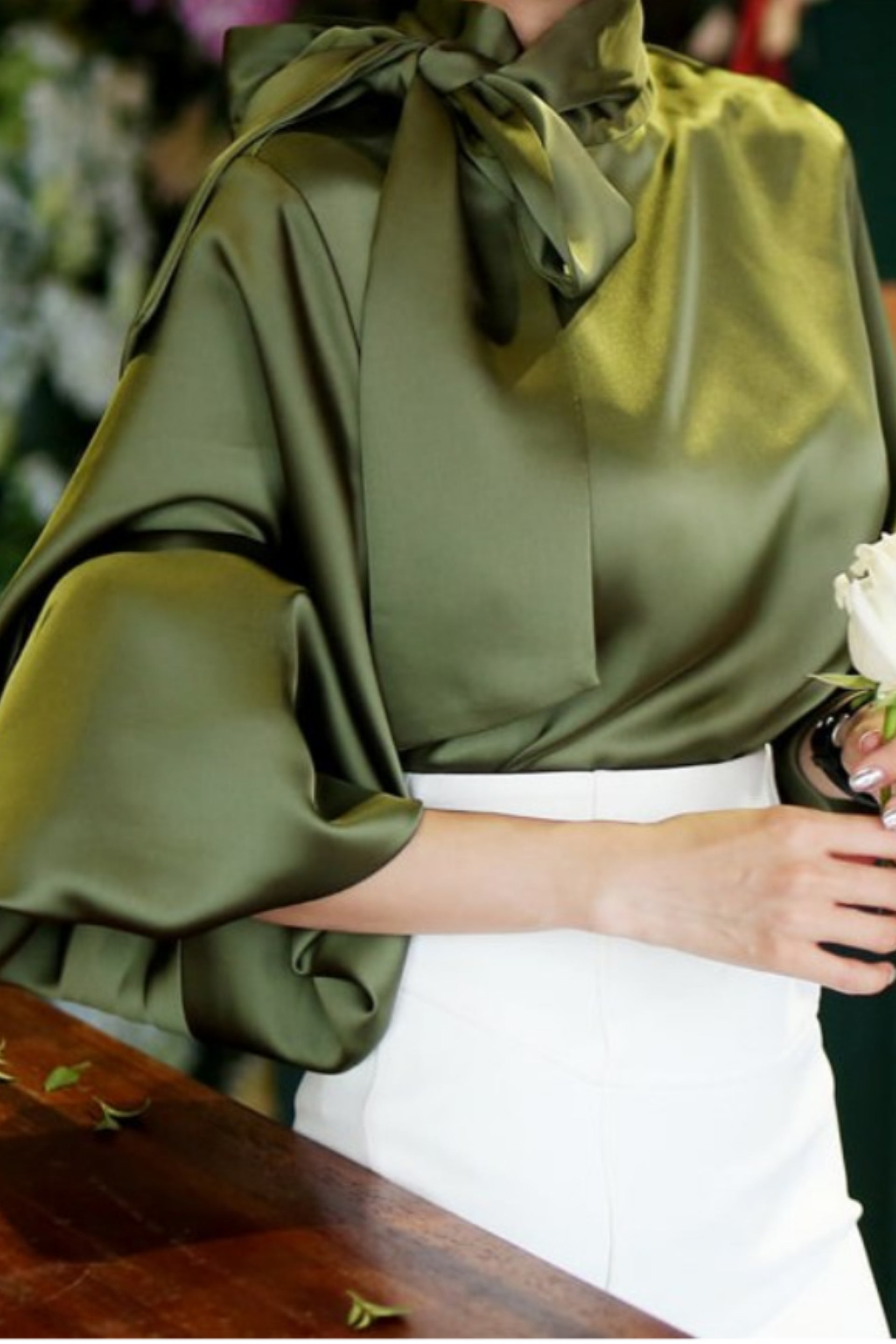 May Queen Silk Blouse