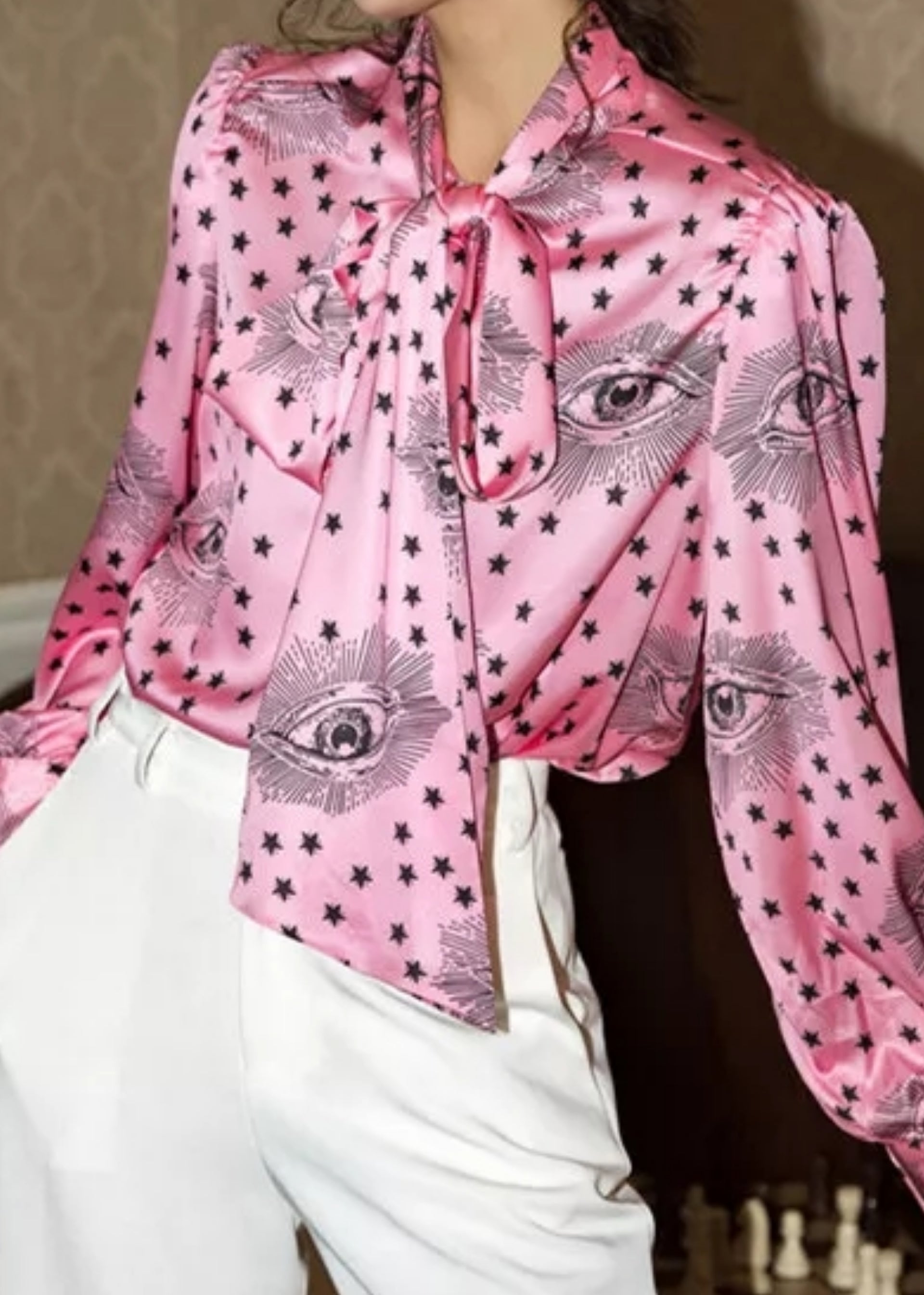 Seer Satin Blouse