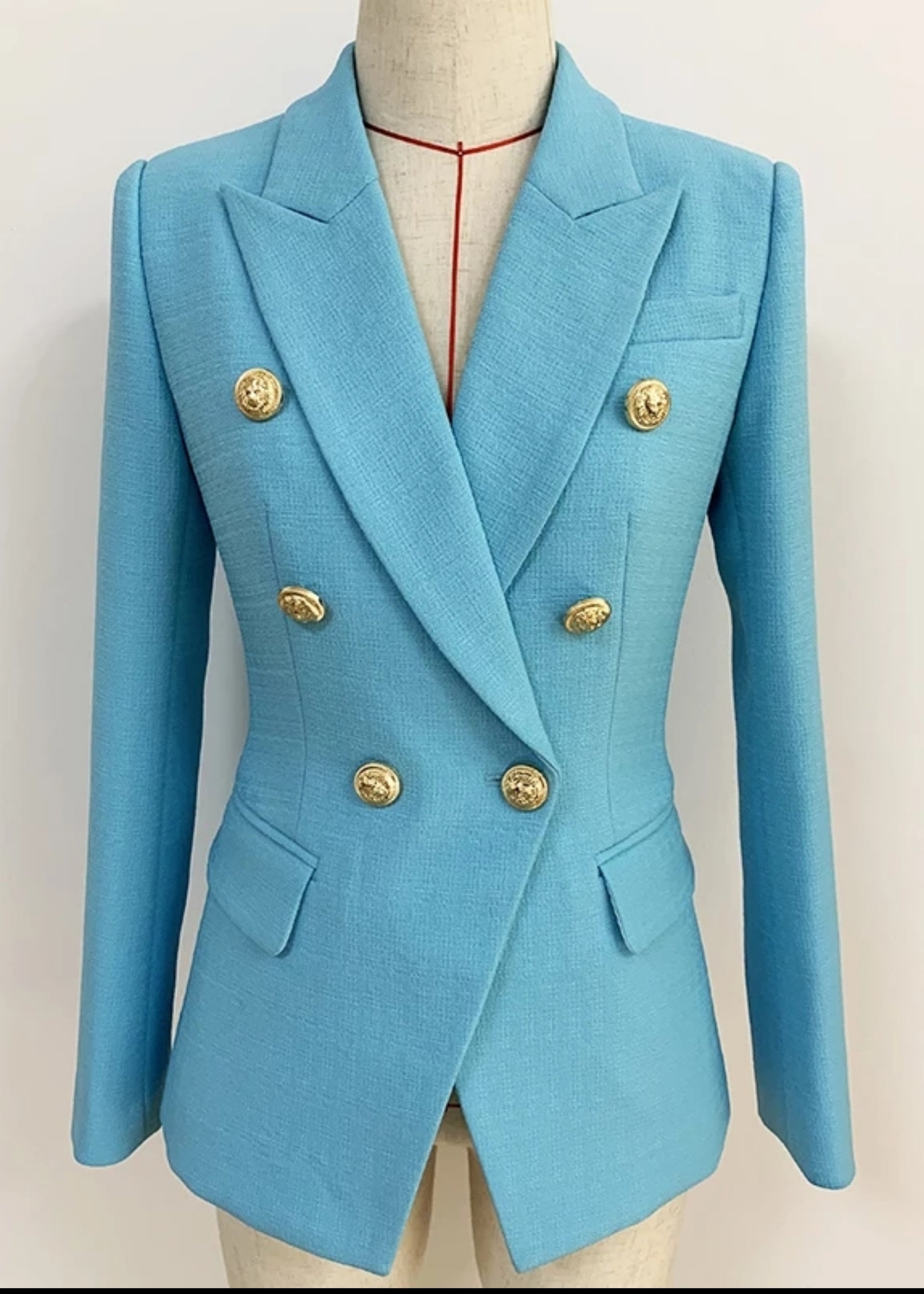 Muse Royal Italian Blazer Cyan