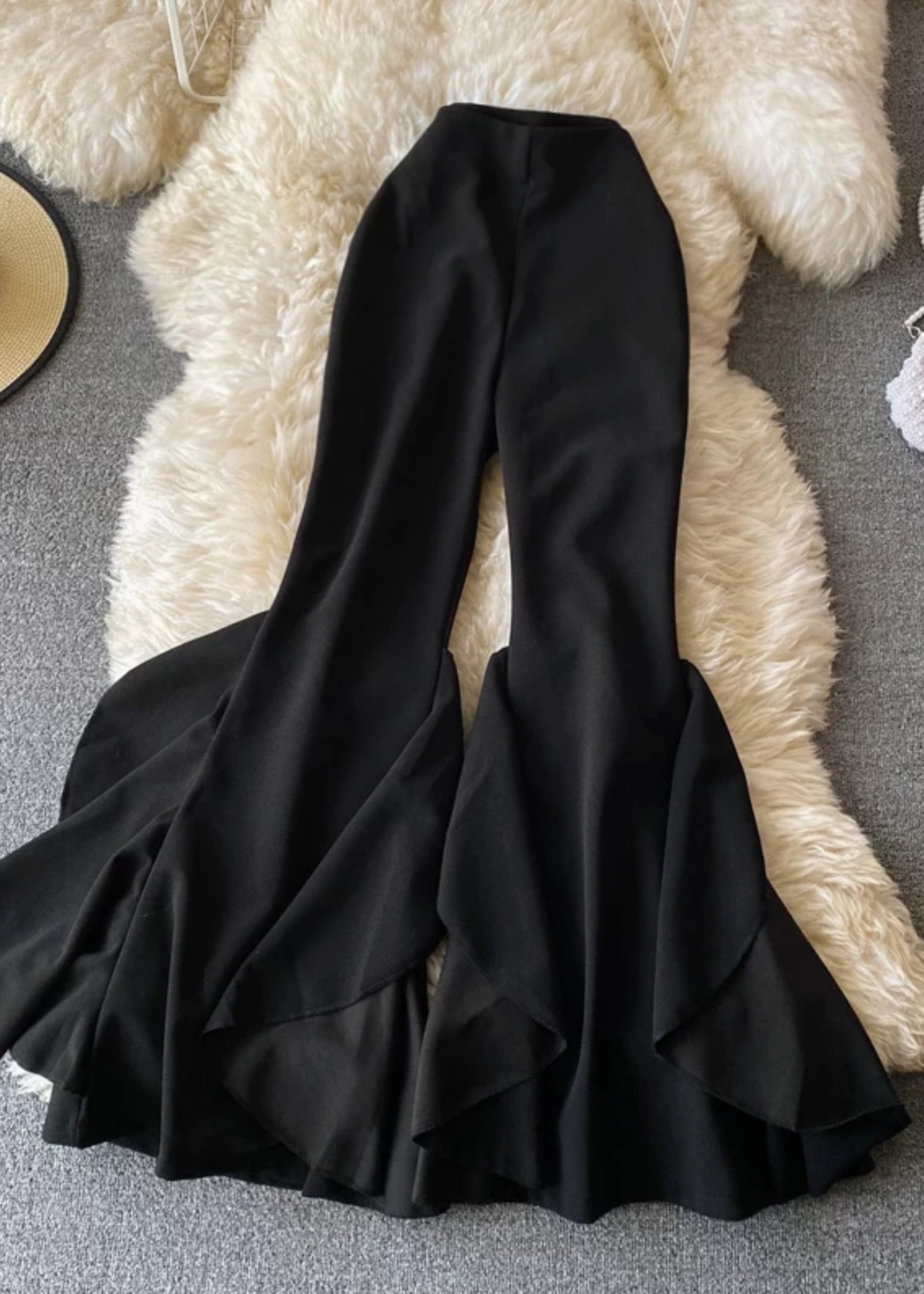 Kennedy Ruffled Flare Pants