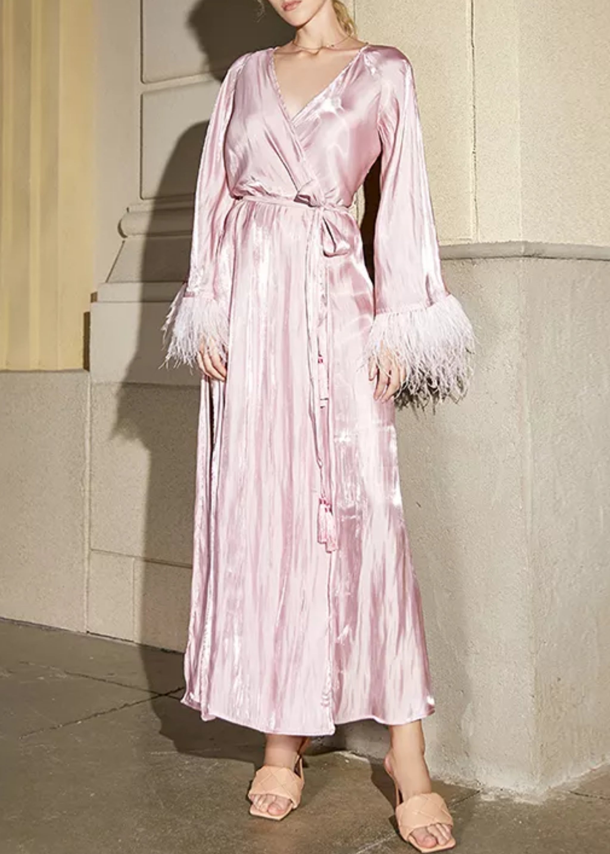Abigail Feathered Dress