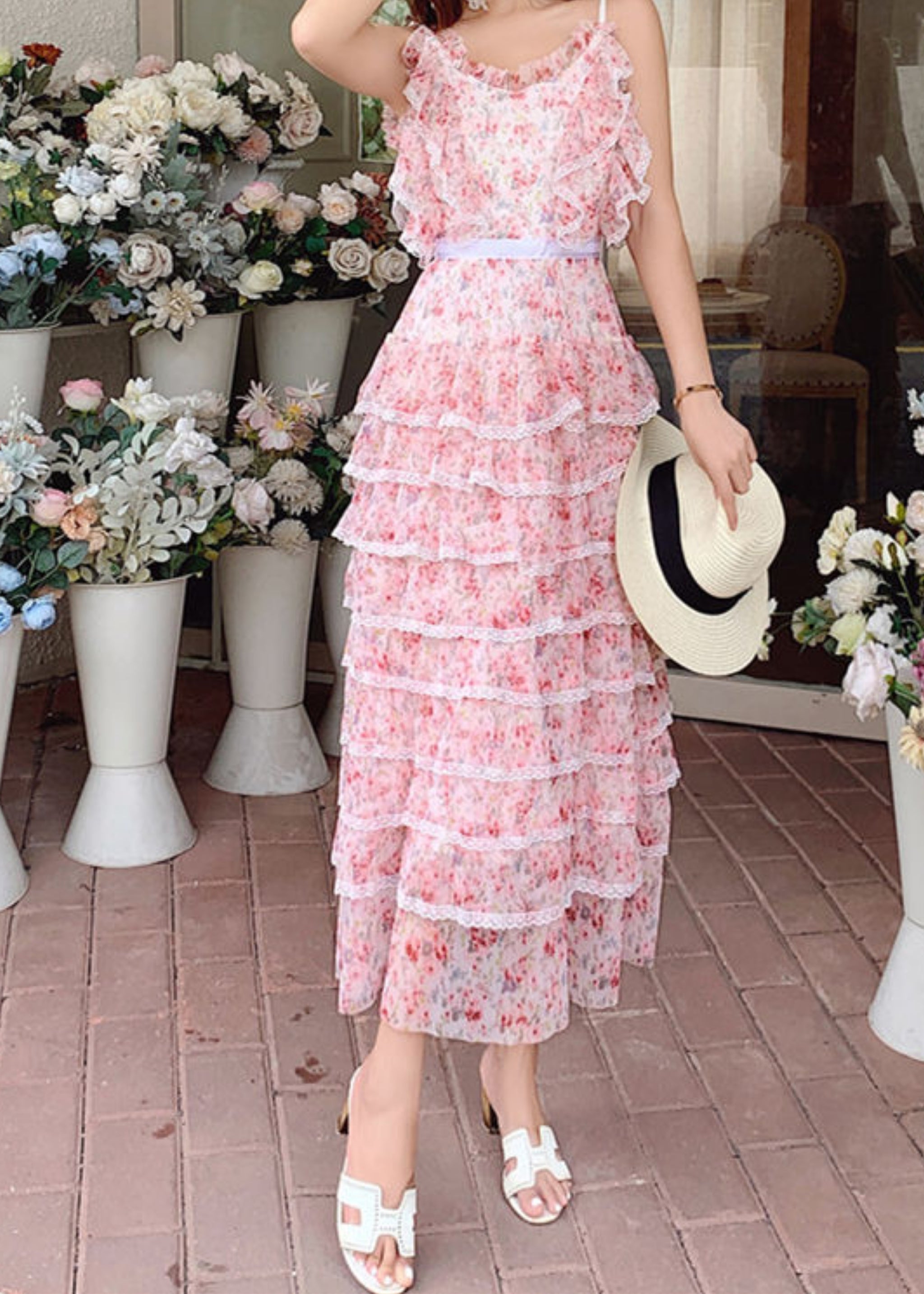 Dali Ruffle Dress