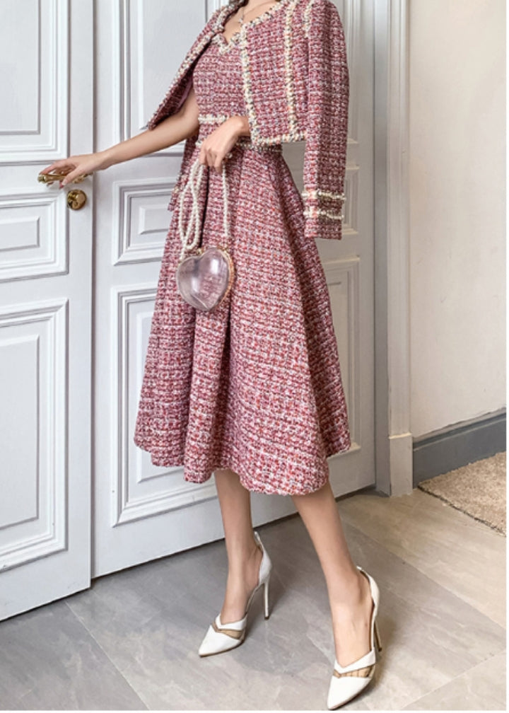 Dominique Tweed Dress & Coat Set