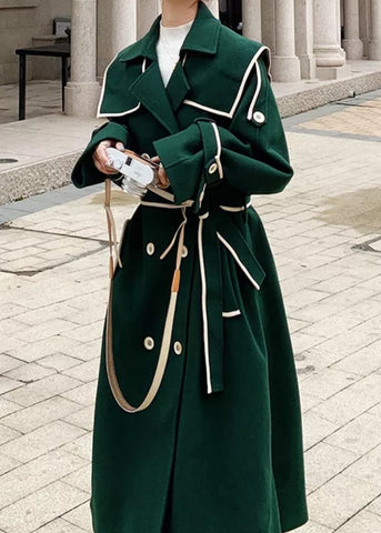 Lana Tweed Coat