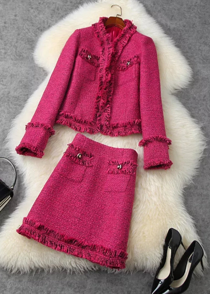 Florencia Italian Tweed 2 Piece Set