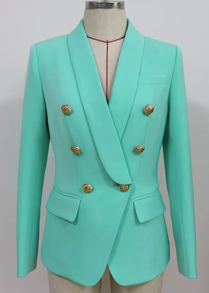 Muse Royal Italian Blazer Sea