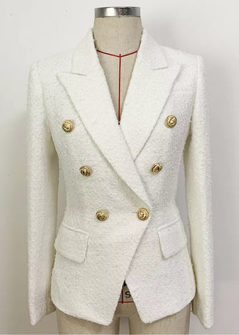 Leela Italian Tweed Coat