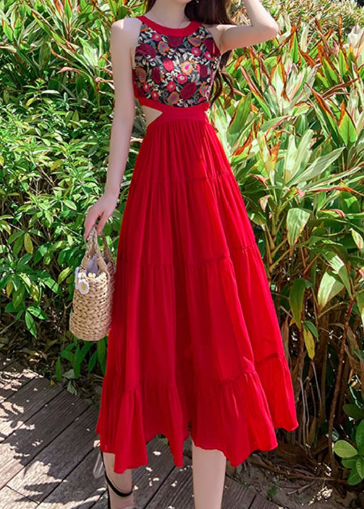 Orchid Chiffon Dress
