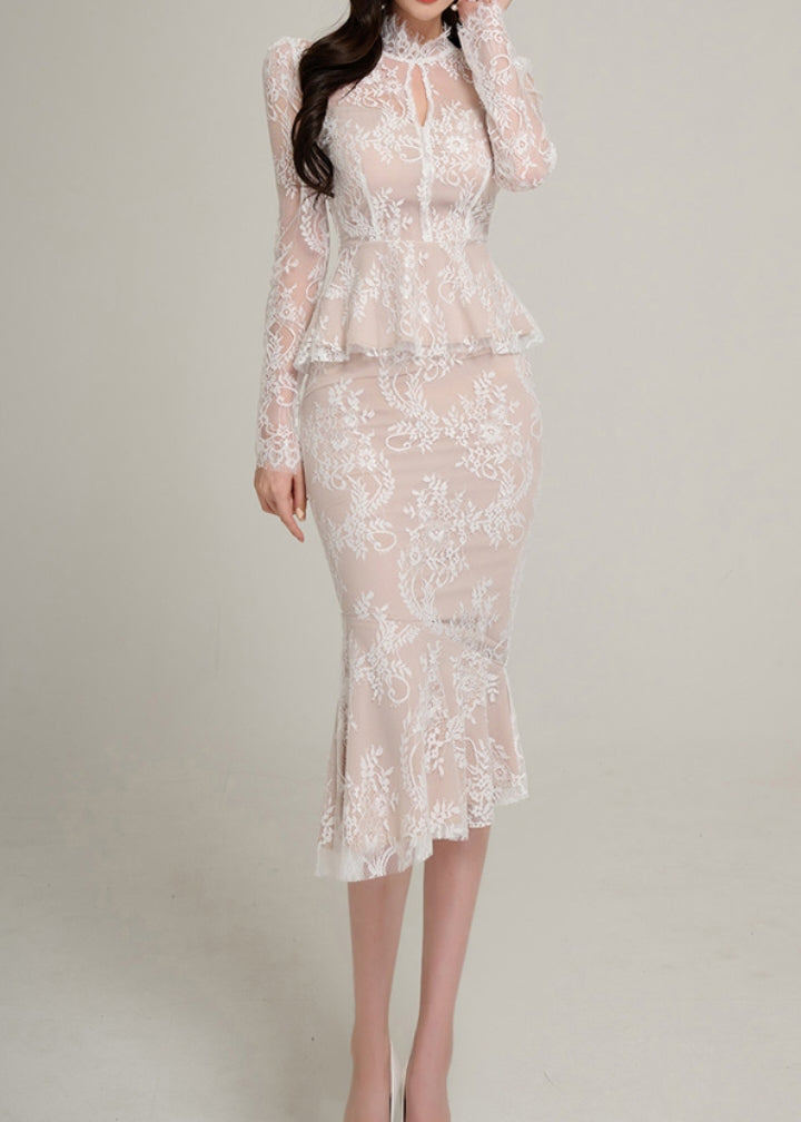 Ebony 2 Piece Set White