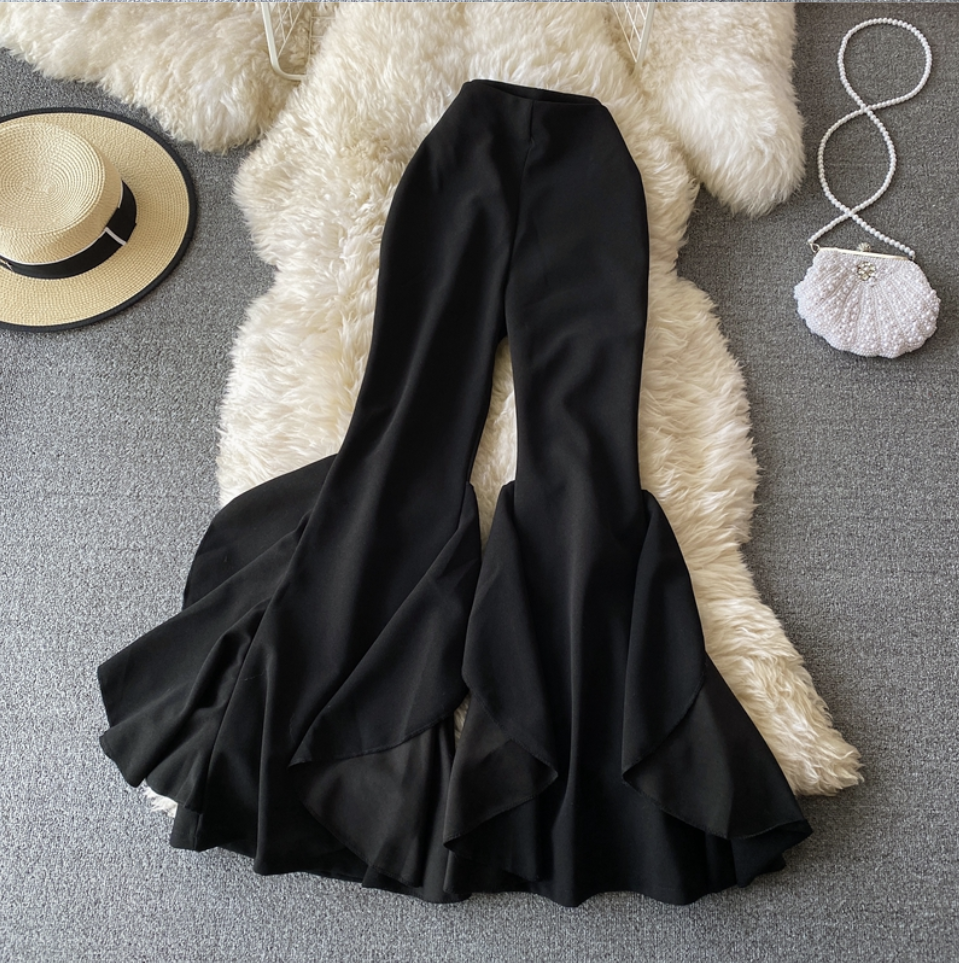 Kennedy Ruffled Flare Pants