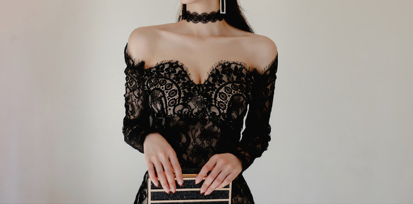 Rapheala Italian Lace Dress Black Belle Muse Rapheala Italian Lace Dress Black Belle Muse