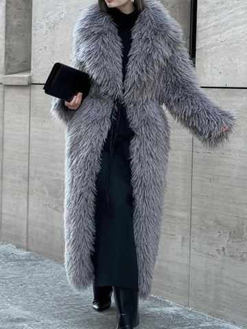 Kendall Vegan Fur Coat