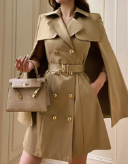 Claudia Trench Cape Coat