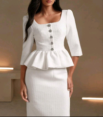 Maria Italian Tweed 2 Piece Set