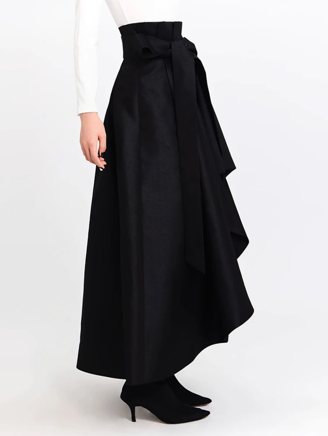 Miracle Cascading Skirt Black