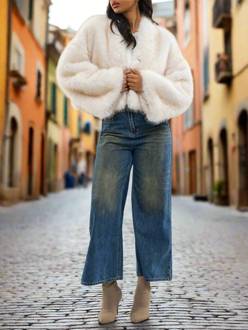 Kendall Vegan Fur Coat