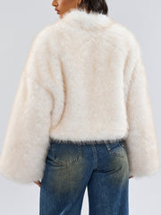 Simona Coat Blanc