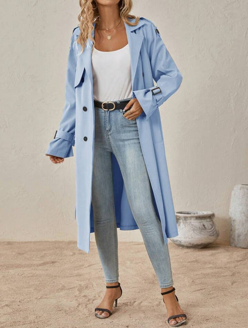 Liliana Double Breasted Trench Coat