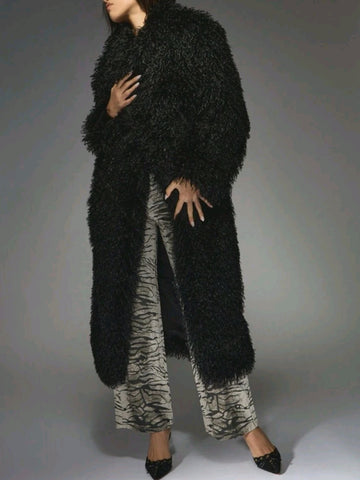 Kendall Vegan Fur Coat