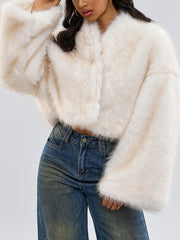 Simona Coat Blanc