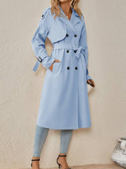 Liliana Double Breasted Trench Coat