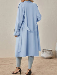 Liliana Double Breasted Trench Coat