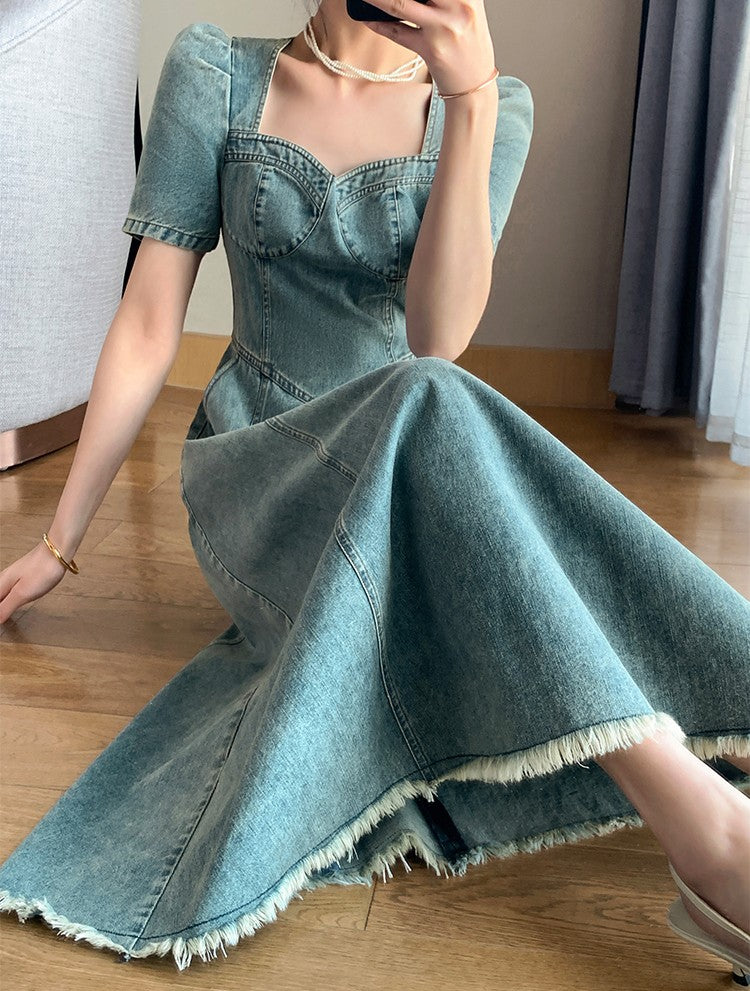 Laura Denim Dress Belle Muse Laura Denim Dress Belle Muse