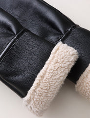 Carleya Vegan Leather Coat